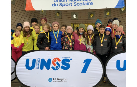 Champion académique benjamin mixte excellence!